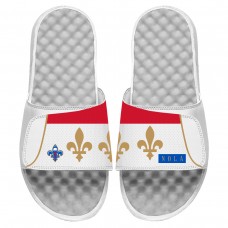 Детские шлепки New Orleans Pelicans ISlide 2020/21 City Edition - White