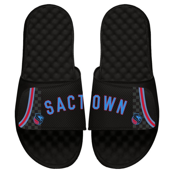 Детские шлепки Sacramento Kings ISlide 2020/21 City Edition - Black