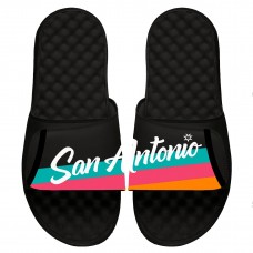 Детские шлепки San Antonio Spurs ISlide 2020/21 City Edition - Black
