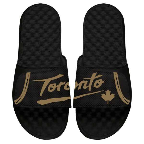 Детские шлепки Toronto Raptors ISlide 2020/21 City Edition - Black