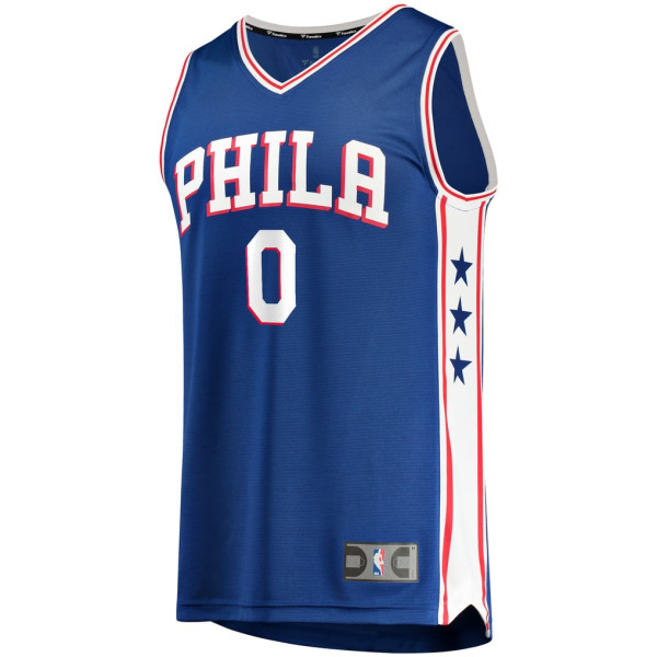 Джерси Philadelphia 76ers Tyrese Maxey Fanatics Royal Fast Break Replica - Icon Edition
