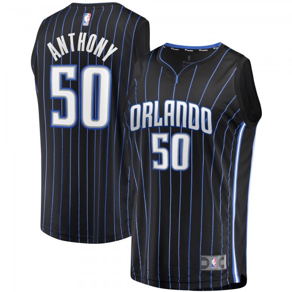 Игровая форма  Cole Anthony Orlando Magic Youth 2020 NBA Draft First Round Pick Fast Break Replica Black - Icon Edition