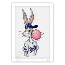 Los Angeles Dodgers 14 x 20 Baseball Bugs Limited Edition Fine Art Print