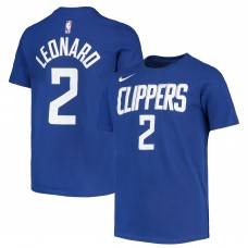 Детская футболка Kawhi Leonard LA Clippers Nike - Royal
