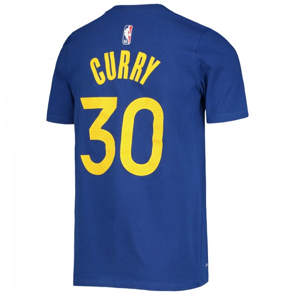 Футболка Stephen Curry Golden State Warriors Nike Youth Logo Name & Number Performance - Royal