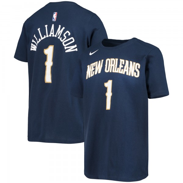 Детская футболка Zion Williamson New Orleans Pelicans Nike - Navy