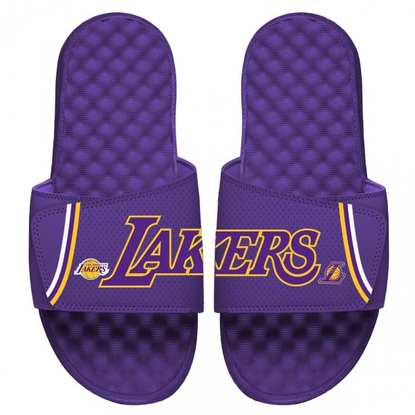 Детские шлепки Los Angeles Lakers ISlide - Purple
