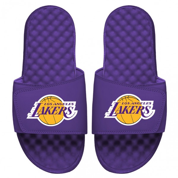 Детские шлепки Los Angeles Lakers ISlide Primary Logo - Purple