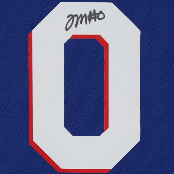 Autographed Philadelphia 76ers Tyrese Maxey Fanatics Authentic Blue Icon Nike Swingman Jersey