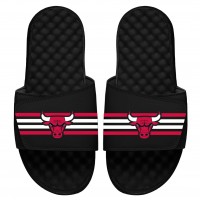 Шлепки Chicago Bulls ISlide Black Stripes