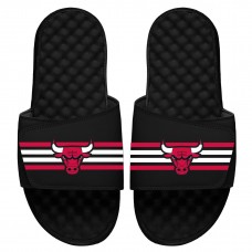 Шлепки Chicago Bulls ISlide Stripes - Black