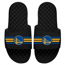 Шлепки Golden State Warriors ISlide Stripes - Black