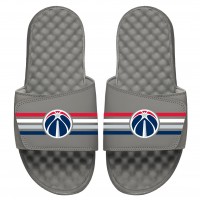 Шлепки Washington Wizards ISlide Stripes - Gray