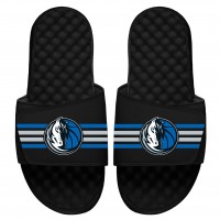 Детские шлепки Dallas Mavericks ISlide Stripes - Black