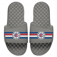 Детские шлепки LA Clippers ISlide Stripes - Gray