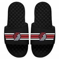 Детские шлепки Portland Trail Blazers ISlide Stripes - Black