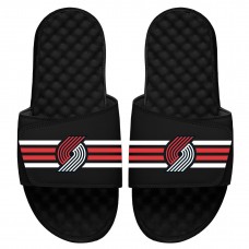 Детские шлепки Portland Trail Blazers ISlide Stripes - Black