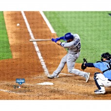 Unsigned Los Angeles Dodgers Max Muncy Fanatics Authentic 2020 MLB World Series Champions Hitting Photograph