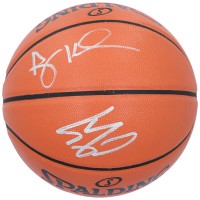 Autographed Orlando Magic Penny Hardaway & Shaquille ONeal Fanatics Authentic Indoor/Outdoor Basketball