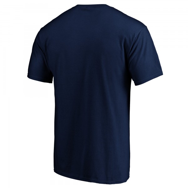 New York Yankees Navy Cooperstown Collection Huntington Logo T-Shirt