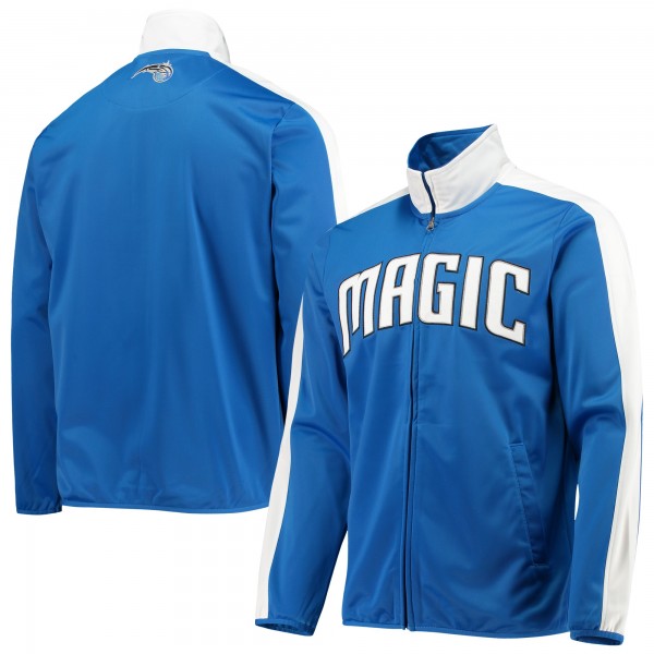 Куртка на молнии Orlando Magic G-III Sports by Carl Banks Zone Blitz Tricot - Blue/White