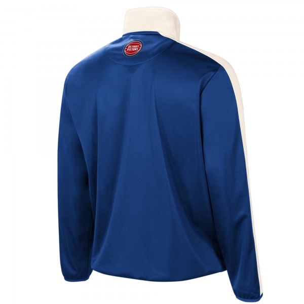 Куртка на молнии Detroit Pistons G-III Sports by Carl Banks Zone Blitz Tricot - Blue/White