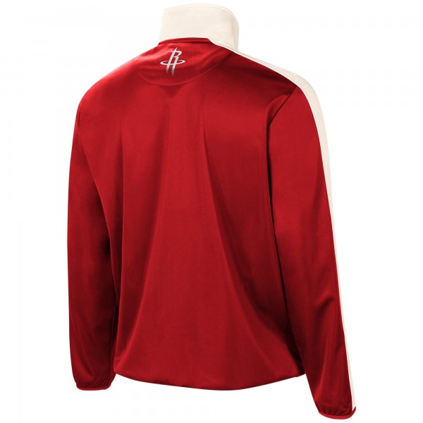 Куртка на молнии Houston Rockets G-III Sports by Carl Banks Zone Blitz Tricot - Red/White