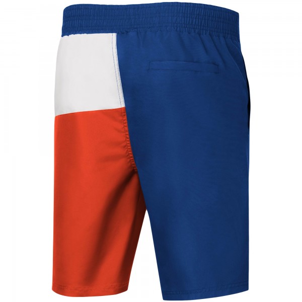 Плавки New York Knicks G-III Sports by Carl Banks Breeze Color Block - Blue/Orange