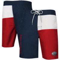 Плавки New Orleans Pelicans G-III Sports by Carl Banks Breeze Color Block - Navy/Red