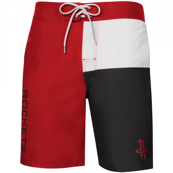 Плавки Houston Rockets G-III Sports by Carl Banks Breeze Color Block - Red/Black