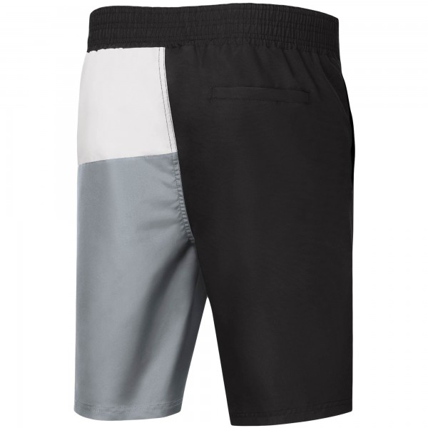 Плавки San Antonio Spurs G-III Sports by Carl Banks Breeze Color Block - Black/Silver