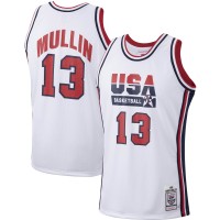 Джерси Chris Mullin USA Basketball Mitchell & Ness 1992 Authentic - White