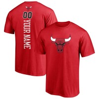 Именная футболка Chicago Bulls Playmaker - Red