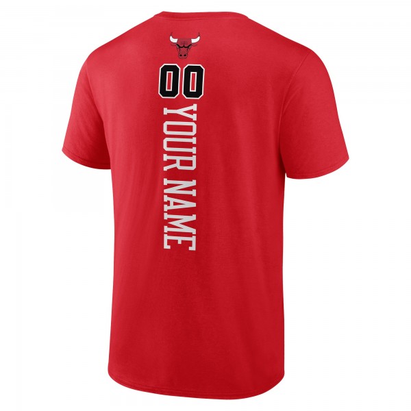 Именная футболка Chicago Bulls Playmaker - Red