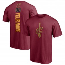 Cleveland Cavaliers Wine Playmaker Personalized Name & Number T-Shirt