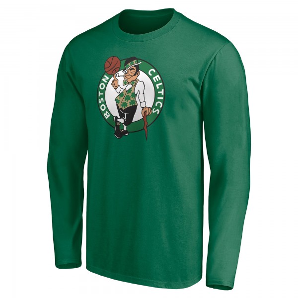Именная футболка с длинным рукавом Boston Celtics Playmaker - Green