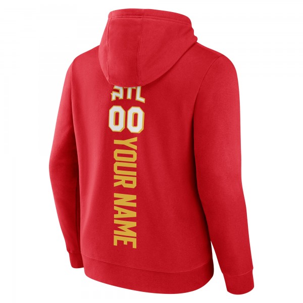 Именная толстовка Atlanta Hawks Red Playmaker