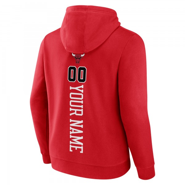 Именная толстовка Chicago Bulls Red Playmaker