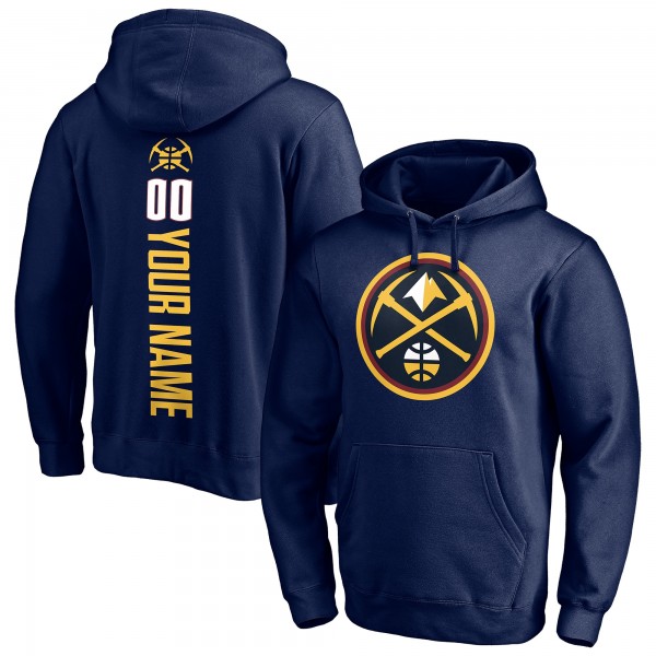 Персонализированная толстовка Denver Nuggets Playmaker - Navy