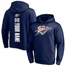 Именная толстовка Oklahoma City Thunder Navy Playmaker
