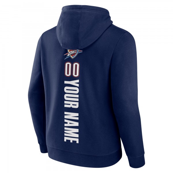 Именная толстовка Oklahoma City Thunder Navy Playmaker