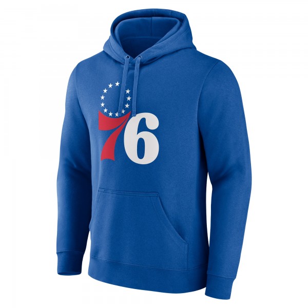 Philadelphia 76ers Royal Playmaker Personalized Name & Number Pullover Hoodie