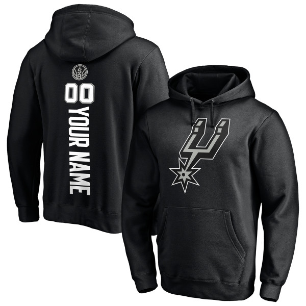 Именная толстовка San Antonio Spurs Black Playmaker Name & Number