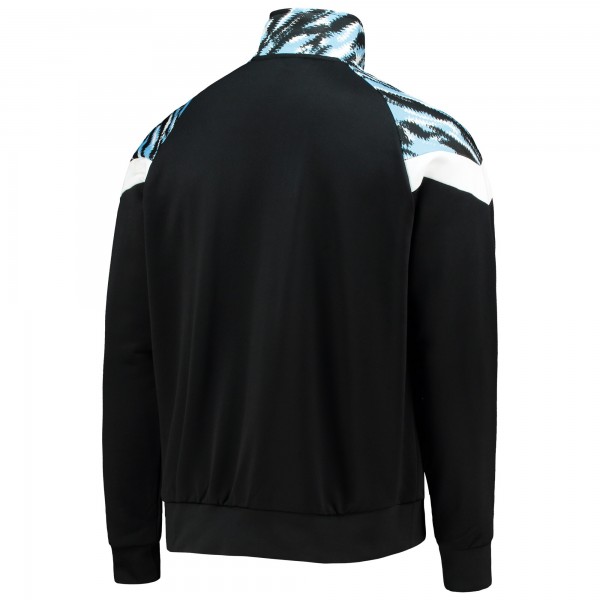 Кофта на молнии Manchester City Puma Iconic Graphic Full-Zip Track - Black