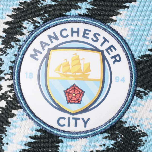 Кофта на молнии Manchester City Puma Iconic Graphic Full-Zip Track - Black
