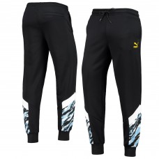 Штаны Manchester City Puma Iconic Graphic Track - Black