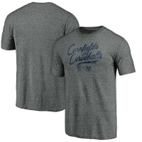 New York Yankees vs. Chicago White Sox Fanatics Gray 2021 Field of Dreams Cornfields & Curveballs Tri-Blend T-Shirt