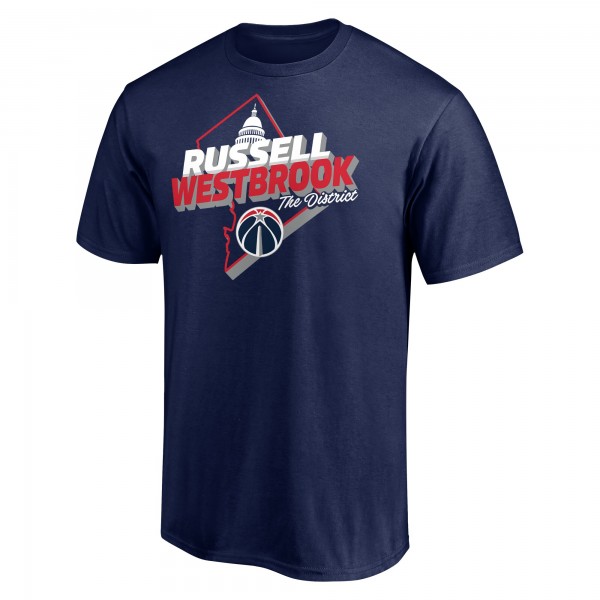 Футболка Russell Westbrook Washington Wizards Hometown - Navy