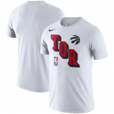 Футболка Toronto Raptors Nike Courtside Performance Block - White