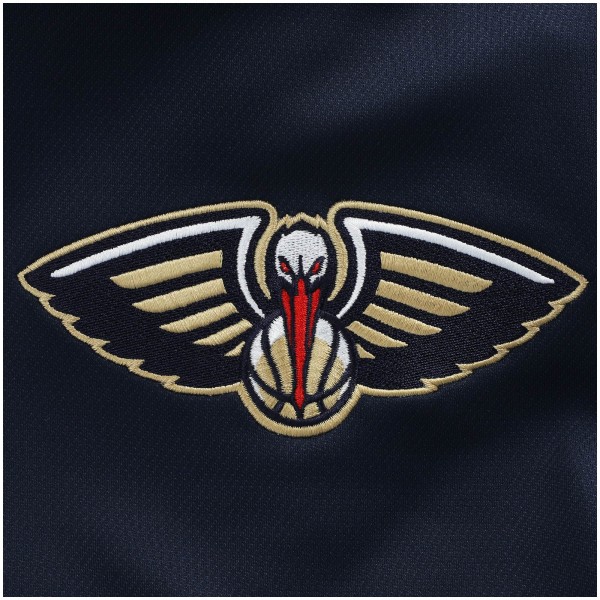 Толстовка на молнии New Orleans Pelicans Nike 75th Anniversary Performance Showtime - Navy - фирменная одежда NBA